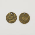 Zinc Alloy Sun Charm Pendant No.374805 for DIY Necklace Bracelet Jewelry Making view 2