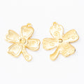 Zinc Alloy Four Leaf Clover Charm Pendant No.182507 for DIY Necklace Bracelet Jewelry Making view 4