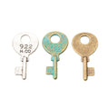 Zinc Alloy Key Charm Pendant No.230889 for DIY Necklace Bracelet Jewelry Making view 5