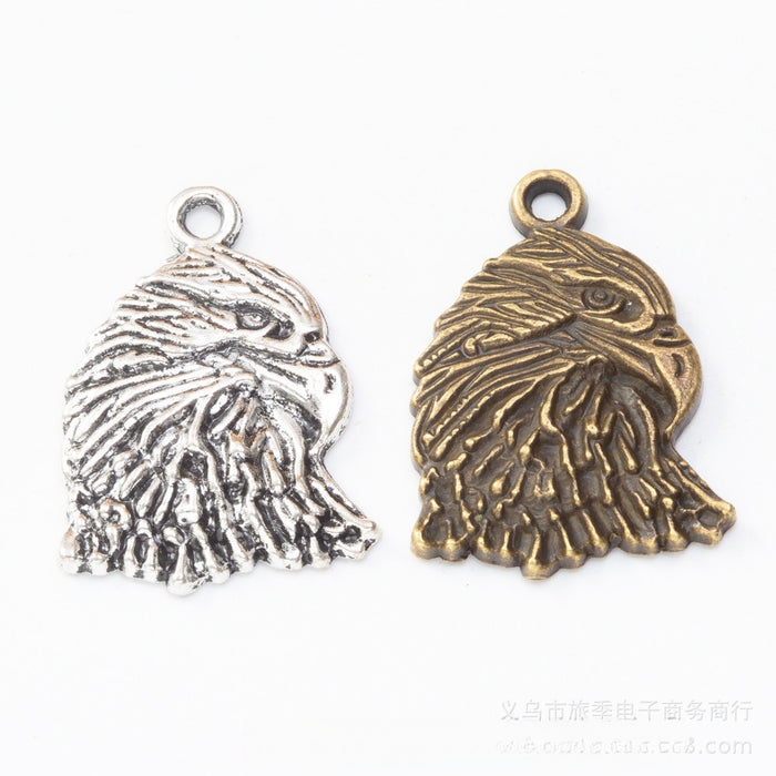 Zinc Alloy Eagle Charm Pendant for DIY Necklace Bracelet Jewelry Making