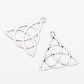 Zinc Alloy Triangle Charm Pendant for DIY Necklace Bracelet Jewelry Making view 2