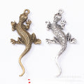 Zinc Alloy Lizard Charm Pendant No.804024 for DIY Necklace Bracelet Jewelry Making view 1