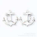 Zinc Alloy Anchor Charm Pendant No.673384 for DIY Necklace Bracelet Jewelry Making view 4