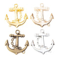 Zinc Alloy Anchor Charm Pendant No.673384 for DIY Necklace Bracelet Jewelry Making view 5