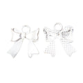 Zinc Alloy Bow Charm Pendant No.764171 for DIY Necklace Bracelet Jewelry Making view 4
