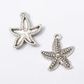 Zinc Alloy Starfish Charm Pendant No.245701 for DIY Necklace Bracelet Jewelry Making view 2