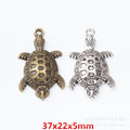 Zinc Alloy Turtle Charm Pendant No.333529 for DIY Necklace Bracelet Jewelry Making view 1