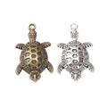Zinc Alloy Turtle Charm Pendant No.333529 for DIY Necklace Bracelet Jewelry Making view 4