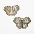 Zinc Alloy Butterfly Charm Pendant No.061575 for DIY Necklace Bracelet Jewelry Making view 2