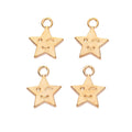 Zinc Alloy Five Point Star Charm Pendant No.061564 for DIY Necklace Bracelet Jewelry Making view 4
