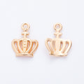 Zinc Alloy Crown Charm Pendant No.801792 for DIY Necklace Bracelet Jewelry Making view 4