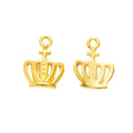 Zinc Alloy Crown Charm Pendant No.801792 for DIY Necklace Bracelet Jewelry Making view 5