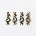 Zinc Alloy Human Figure Charm Pendant for DIY Necklace Bracelet Jewelry Making view 2