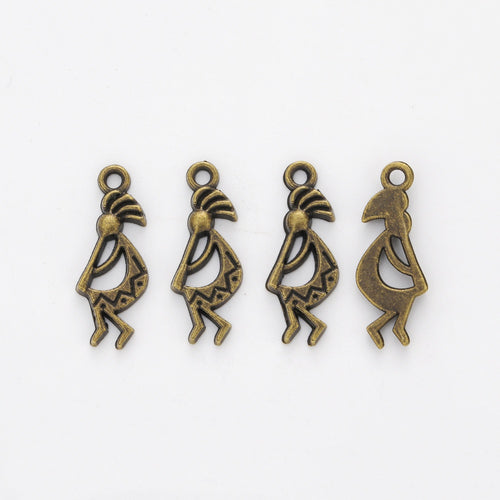 Zinc Alloy Human Figure Charm Pendant for DIY Necklace Bracelet Jewelry Making