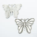 Zinc Alloy Butterfly Charm Pendant No.517602 for DIY Necklace Bracelet Jewelry Making view 2