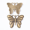 Zinc Alloy Butterfly Charm Pendant No.517602 for DIY Necklace Bracelet Jewelry Making view 3