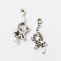 Zinc Alloy Cat Charm Pendant No.261181 for DIY Necklace Bracelet Jewelry Making view 2