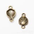 Zinc Alloy Beetle Charm Pendant No.775558 for DIY Necklace Bracelet Jewelry Making view 2