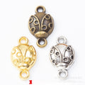 Zinc Alloy Beetle Charm Pendant No.775558 for DIY Necklace Bracelet Jewelry Making view 1