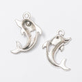 Zinc Alloy Dolphin Charm Pendant No.401438 for DIY Necklace Bracelet Jewelry Making view 3