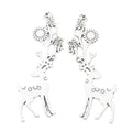 Zinc Alloy Deer Charm Pendant No.553162 for DIY Necklace Bracelet Jewelry Making view 3