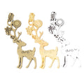 Zinc Alloy Deer Charm Pendant No.553162 for DIY Necklace Bracelet Jewelry Making view 5