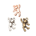 Zinc Alloy Bear Charm Pendant No.524334 for DIY Necklace Bracelet Jewelry Making view 5