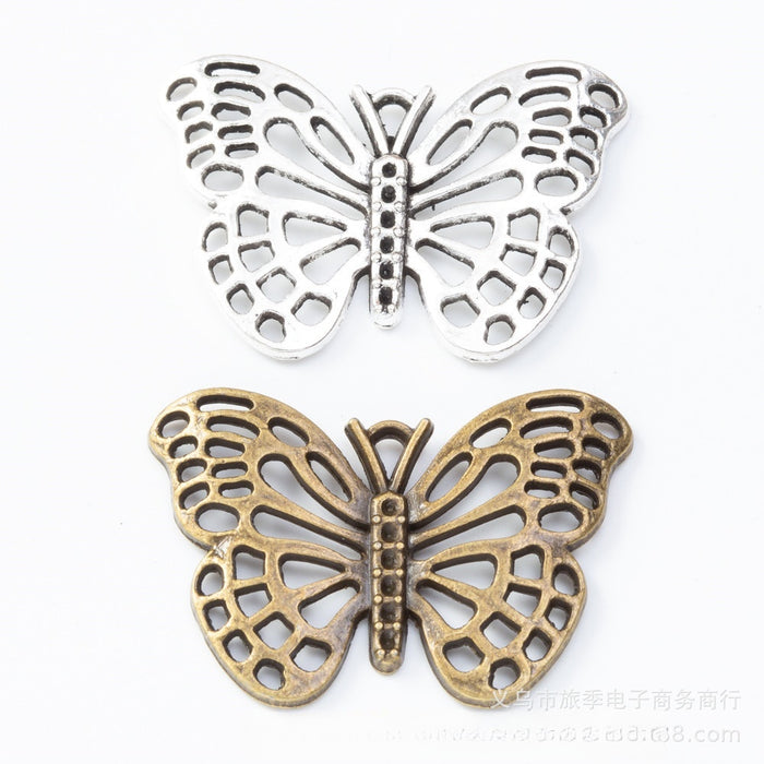 Zinc Alloy Butterfly Charm Pendant No.929091 for DIY Necklace Bracelet Jewelry Making