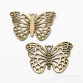 Zinc Alloy Butterfly Charm Pendant No.929091 for DIY Necklace Bracelet Jewelry Making view 2