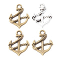 Zinc Alloy Anchor Charm Pendant No.965402 for DIY Necklace Bracelet Jewelry Making view 4