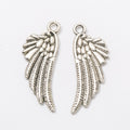 Zinc Alloy Wing Charm Pendant No.481946 for DIY Necklace Bracelet Jewelry Making view 3