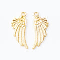 Zinc Alloy Wing Charm Pendant No.481946 for DIY Necklace Bracelet Jewelry Making view 4