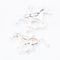 Zinc Alloy Horse Charm Pendant No.701017 for DIY Necklace Bracelet Jewelry Making view 3