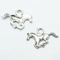 Zinc Alloy Horse Charm Pendant No.701017 for DIY Necklace Bracelet Jewelry Making view 2