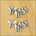 Zinc Alloy Elephant Charm Pendant No.264472 for DIY Necklace Bracelet Jewelry Making view 4
