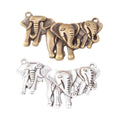 Zinc Alloy Elephant Charm Pendant No.264472 for DIY Necklace Bracelet Jewelry Making view 5