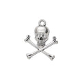 Zinc Alloy Skull Charm Pendant No.724776 for DIY Necklace Bracelet Jewelry Making view 4