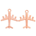 Zinc Alloy Airplane Charm Pendant No.056446 for DIY Necklace Bracelet Jewelry Making view 4