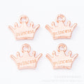 Zinc Alloy Crown Charm Pendant No.024915 for DIY Necklace Bracelet Jewelry Making view 5