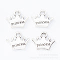 Zinc Alloy Crown Charm Pendant No.024915 for DIY Necklace Bracelet Jewelry Making view 4