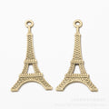 Zinc Alloy Eiffel Tower Charm Pendant No.829247 for DIY Necklace Bracelet Jewelry Making view 2