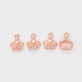 Zinc Alloy Crown Charm Pendant No.781139 for DIY Necklace Bracelet Jewelry Making view 5