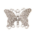Zinc Alloy Butterfly Charm Pendant No.924721 for DIY Necklace Bracelet Jewelry Making view 3