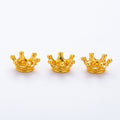 Zinc Alloy Crown Charm Pendant No.652510 for DIY Necklace Bracelet Jewelry Making view 3