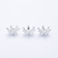 Zinc Alloy Crown Charm Pendant No.652510 for DIY Necklace Bracelet Jewelry Making view 2