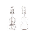 Zinc Alloy Guitar Charm Pendant No.897291 for DIY Necklace Bracelet Jewelry Making view 3