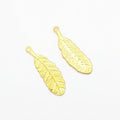 Zinc Alloy Leaf Charm Pendant No.380984 for DIY Necklace Bracelet Jewelry Making view 4