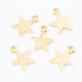 Zinc Alloy Five Point Star Charm Pendant No.440783 for DIY Necklace Bracelet Jewelry Making view 3