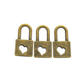 Zinc Alloy Heart Lock Charm Pendant for DIY Necklace Bracelet Jewelry Making view 5