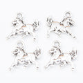 Zinc Alloy Horse Charm Pendant No.479285 for DIY Necklace Bracelet Jewelry Making view 3